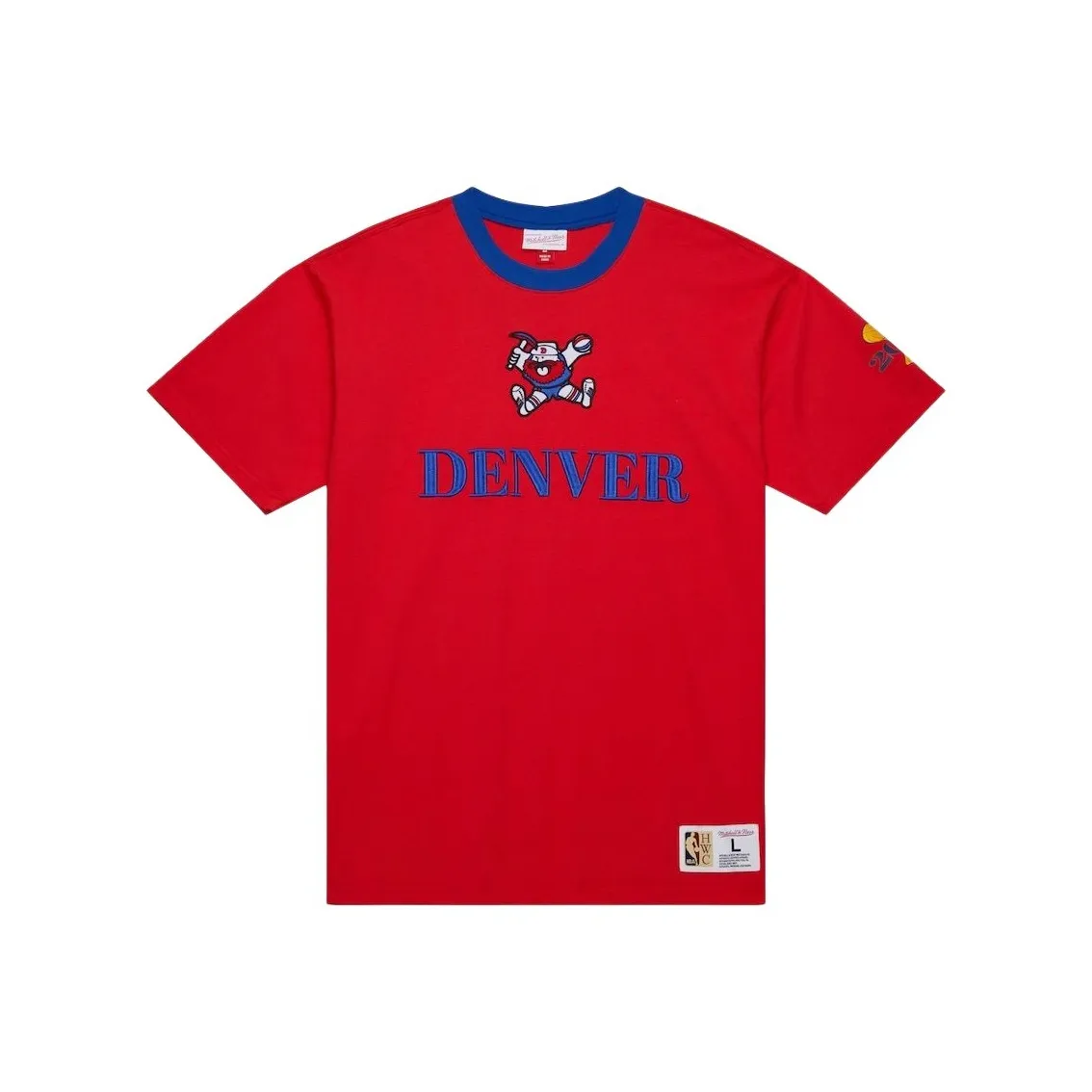 MITCHELL NESS X NBA Nuggets OG 3,0 T Рубашка Мужская Красная