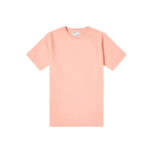 Colorful Standard Bright Coral Мужские Рубашки