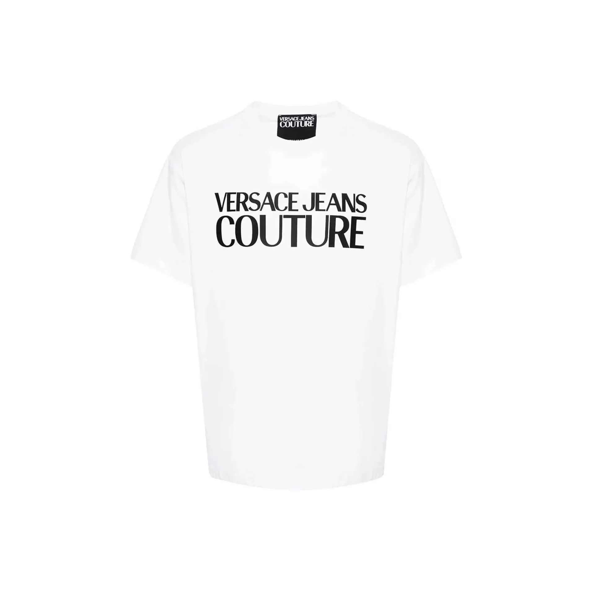 VERSACE JEANS Logo Printed Crewneck T Shirt