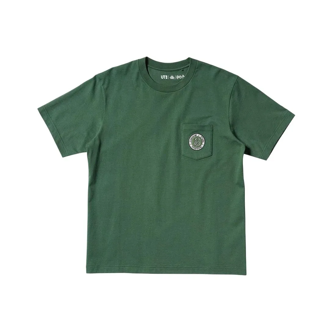 UNIQLO x HALIBOTE T Shirt Unisex Dark Olive Green