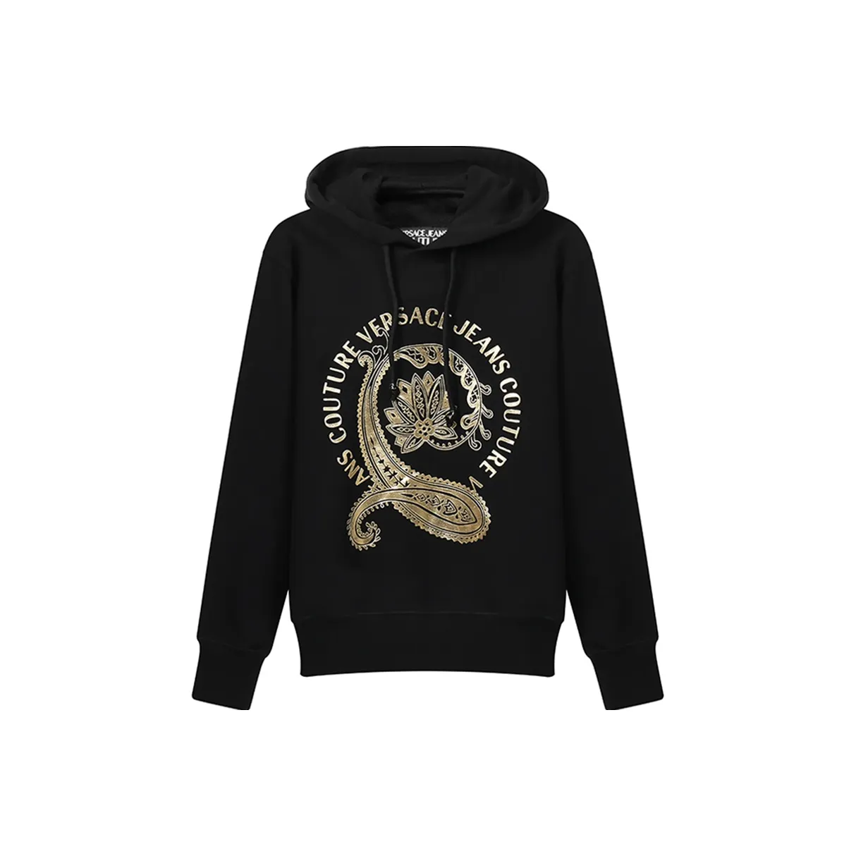 VERSACE JEANS COUTURE Худи Свитшот Весенний Осенний Мужской Черный