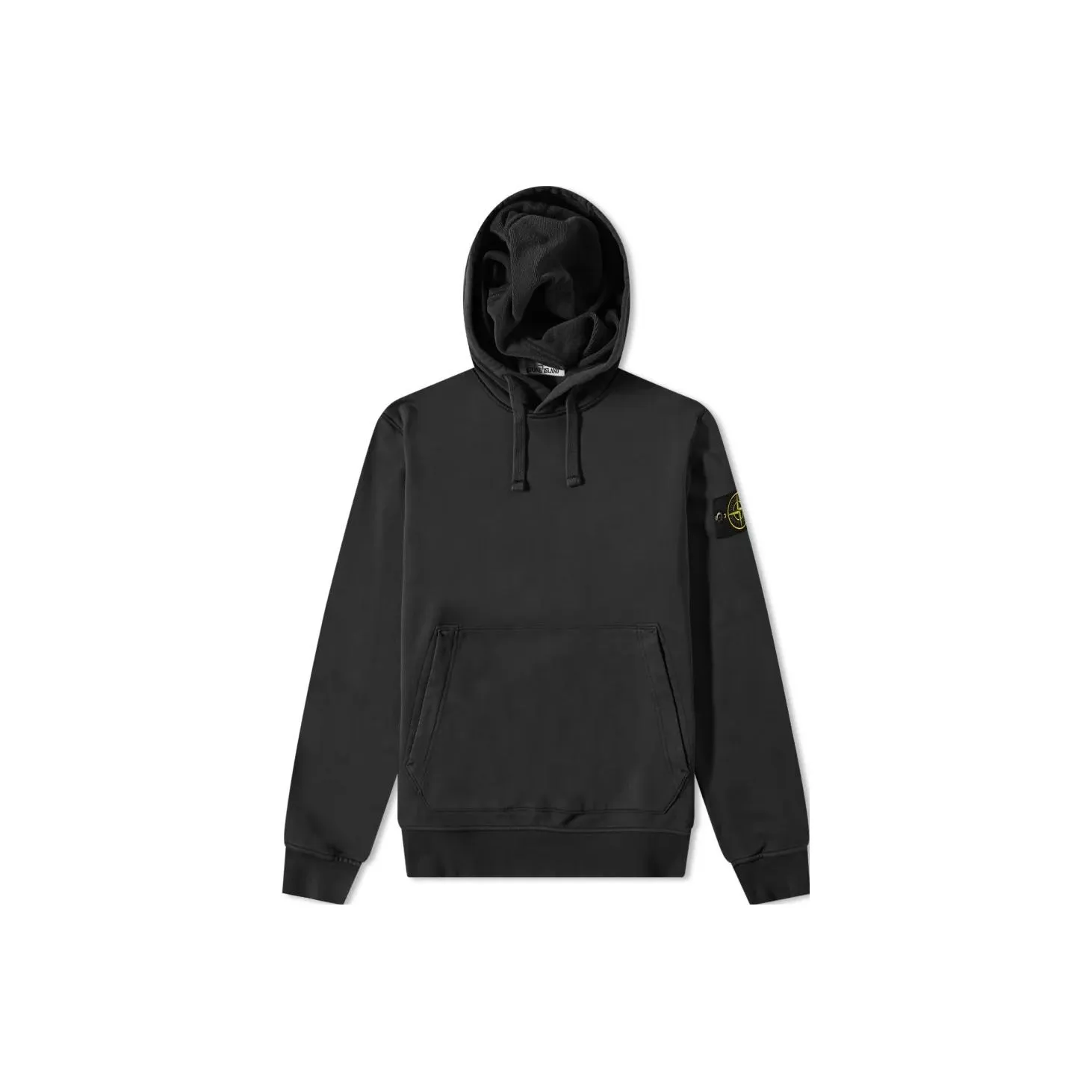 STONE ISLAND SS23 Свитшот Мужской Угольный Черный