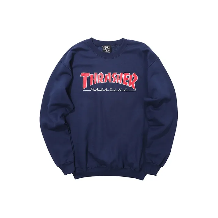 Thrasher Темно-синий Унисекс Свитшоты