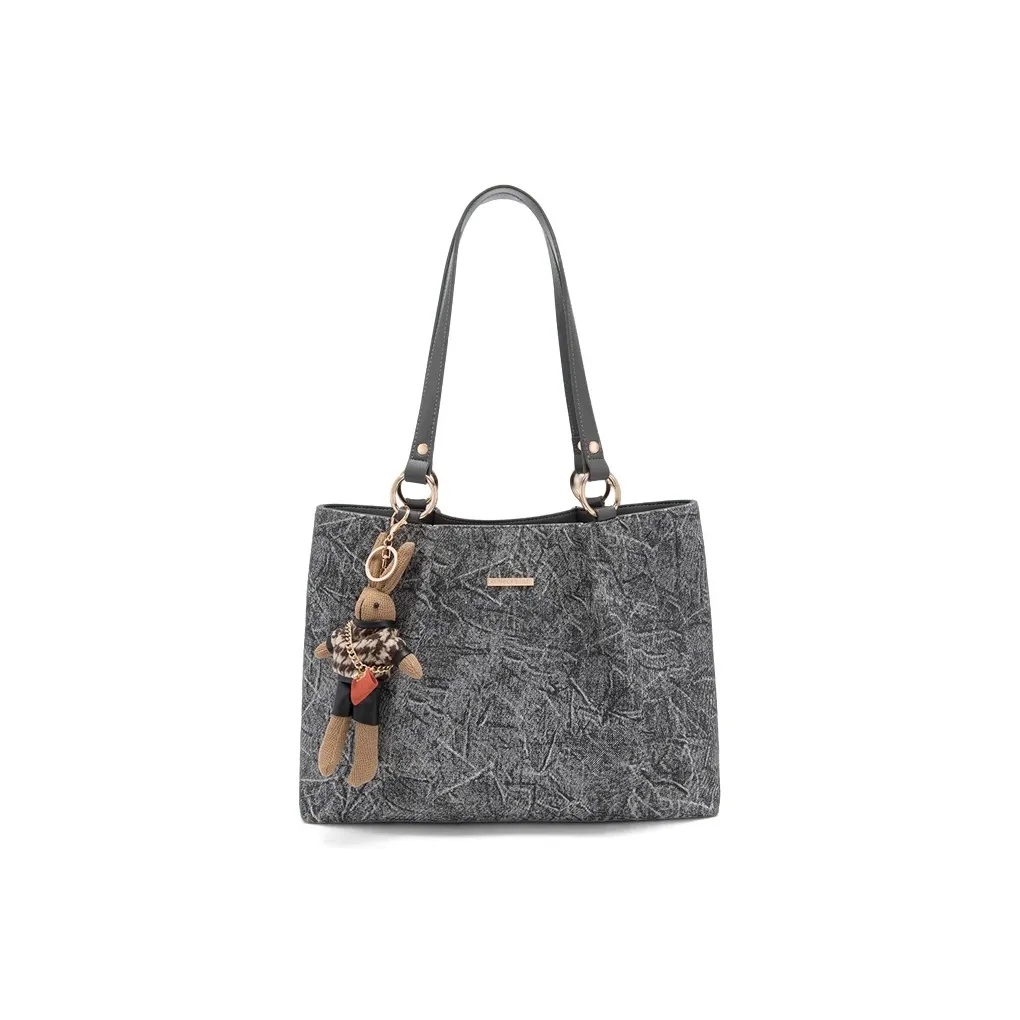 CLEVER KETCH Синтетическая кожа Тоут Подмышечный Сумка на плечо Стандартная Женская Серый Коричневый