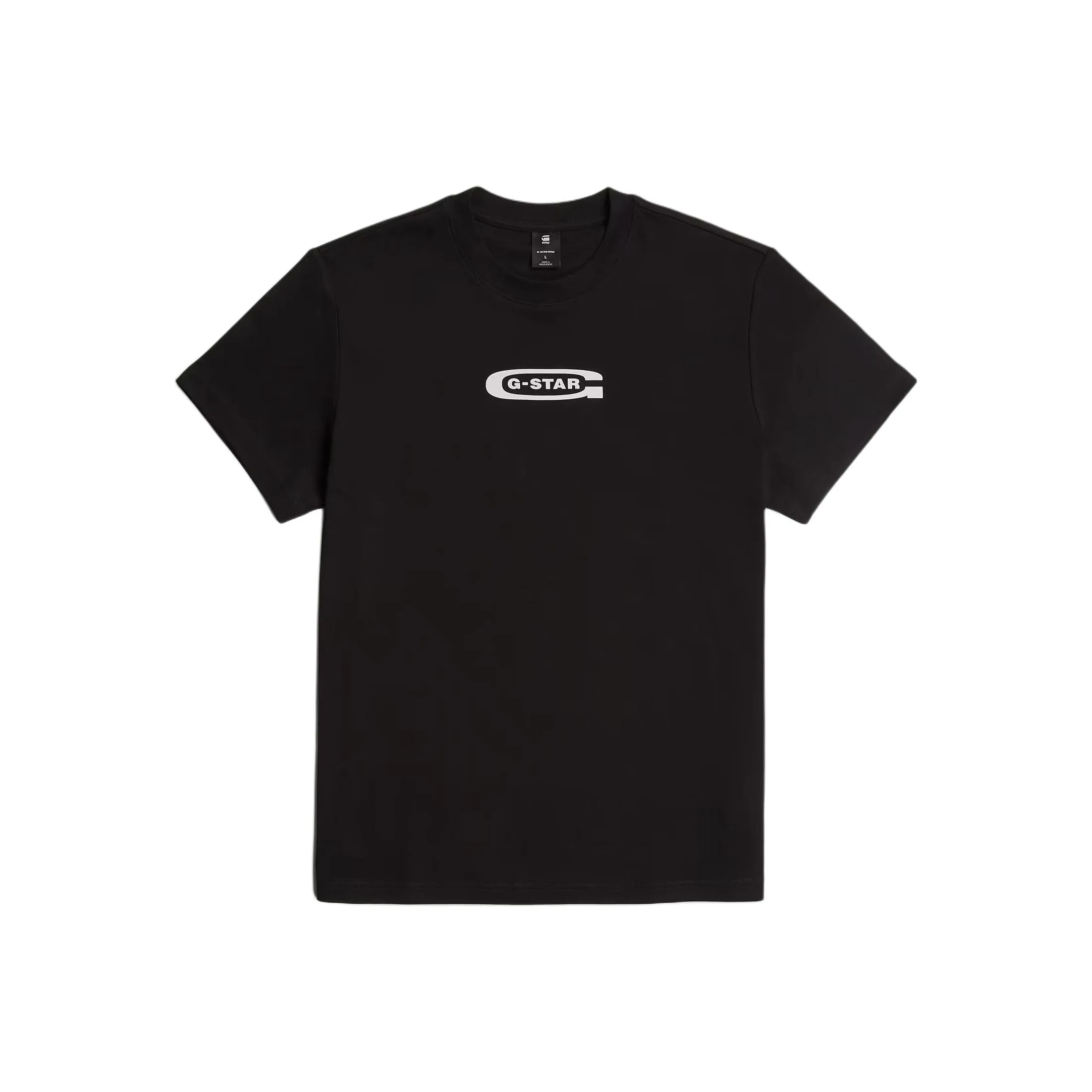 STAR RAW Черная мужская футболка