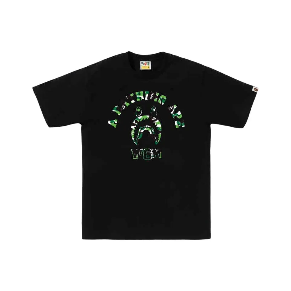 Bape Store Chengdu Shark College Tee