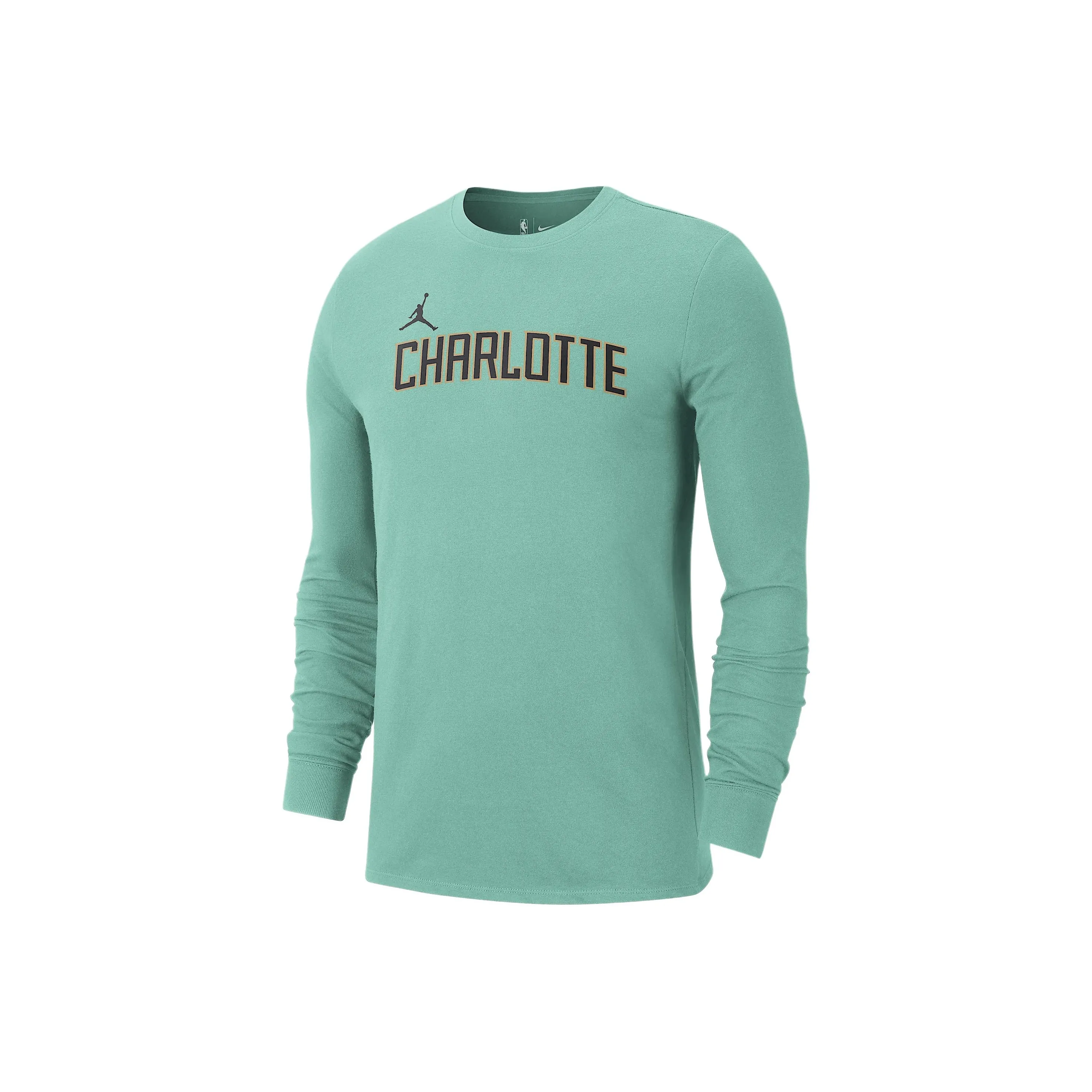 Nike Charlotte Hornets Essential City Edition Men's Jordan Nba Long Sleeve T Shirt