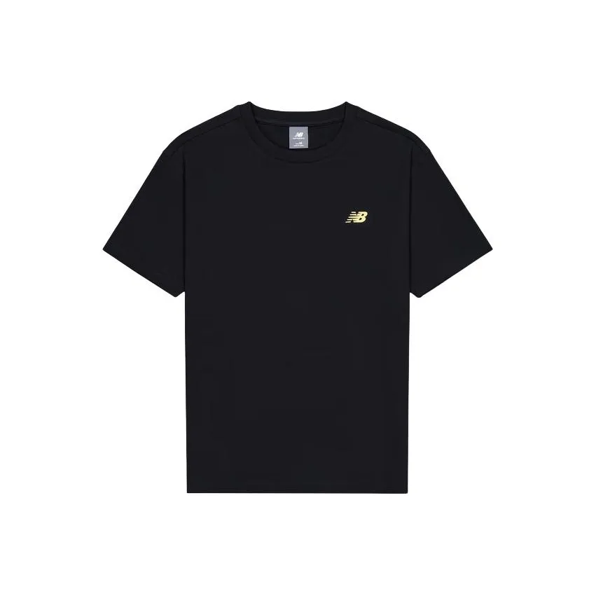 New Balance Short sleeved SS24 T Shirt Men's Black