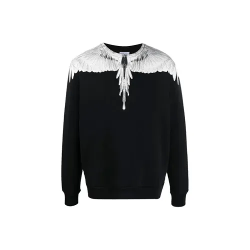 marcelo burlon Черный Мужские Свитшоты