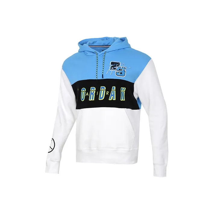 Джордан Черный Белый Синий Мужские Свитшоты