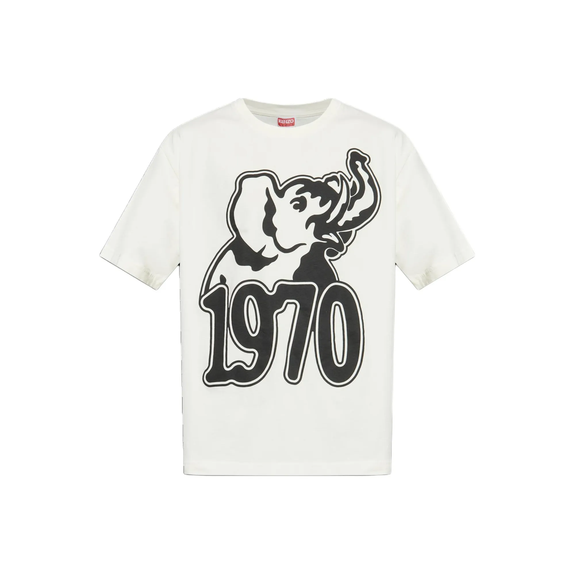 KENZO Graphic Printed Boxy T Shirt