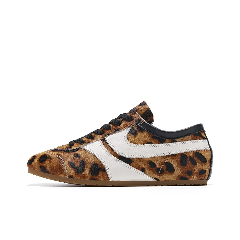 OSITA RED Юбка-карандаш Прочная Легкая и Дышащая Низкий Топ Повседневный Женский Леопардовый Принт