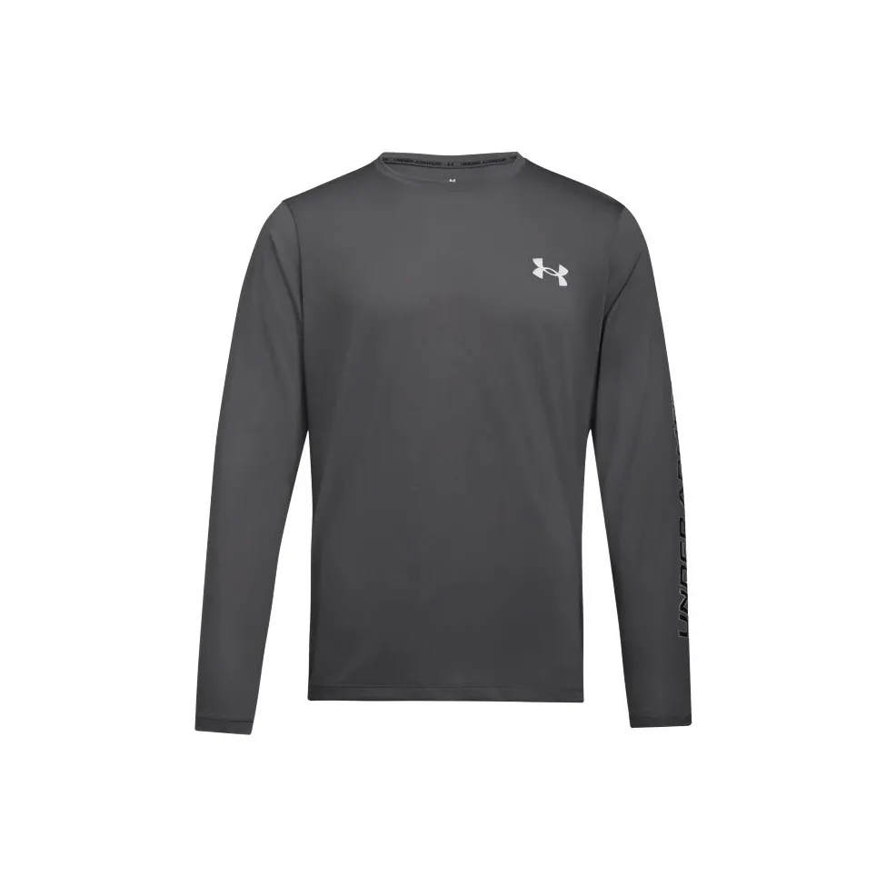Under Armour SS25 EF Perf Graphic T Рубашка Мужская Носорог Серый 025