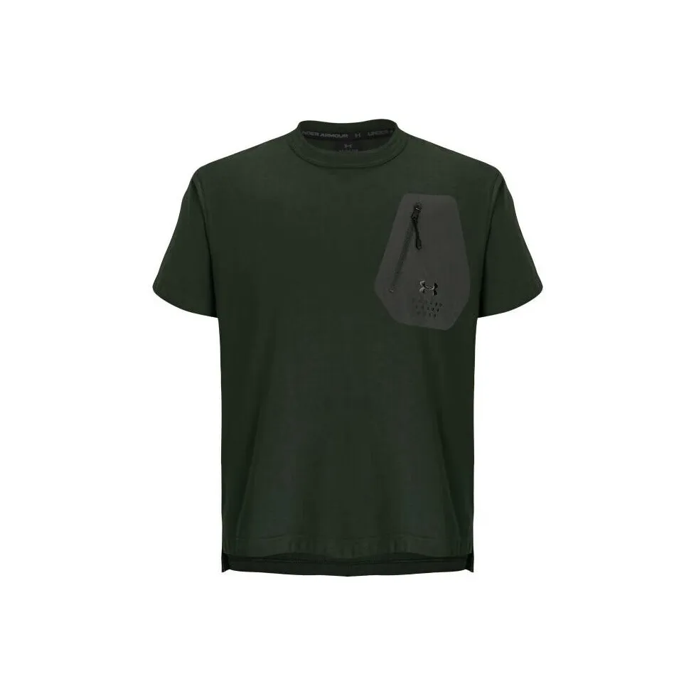 Under Armour T-Shirt Унисекс Зеленый