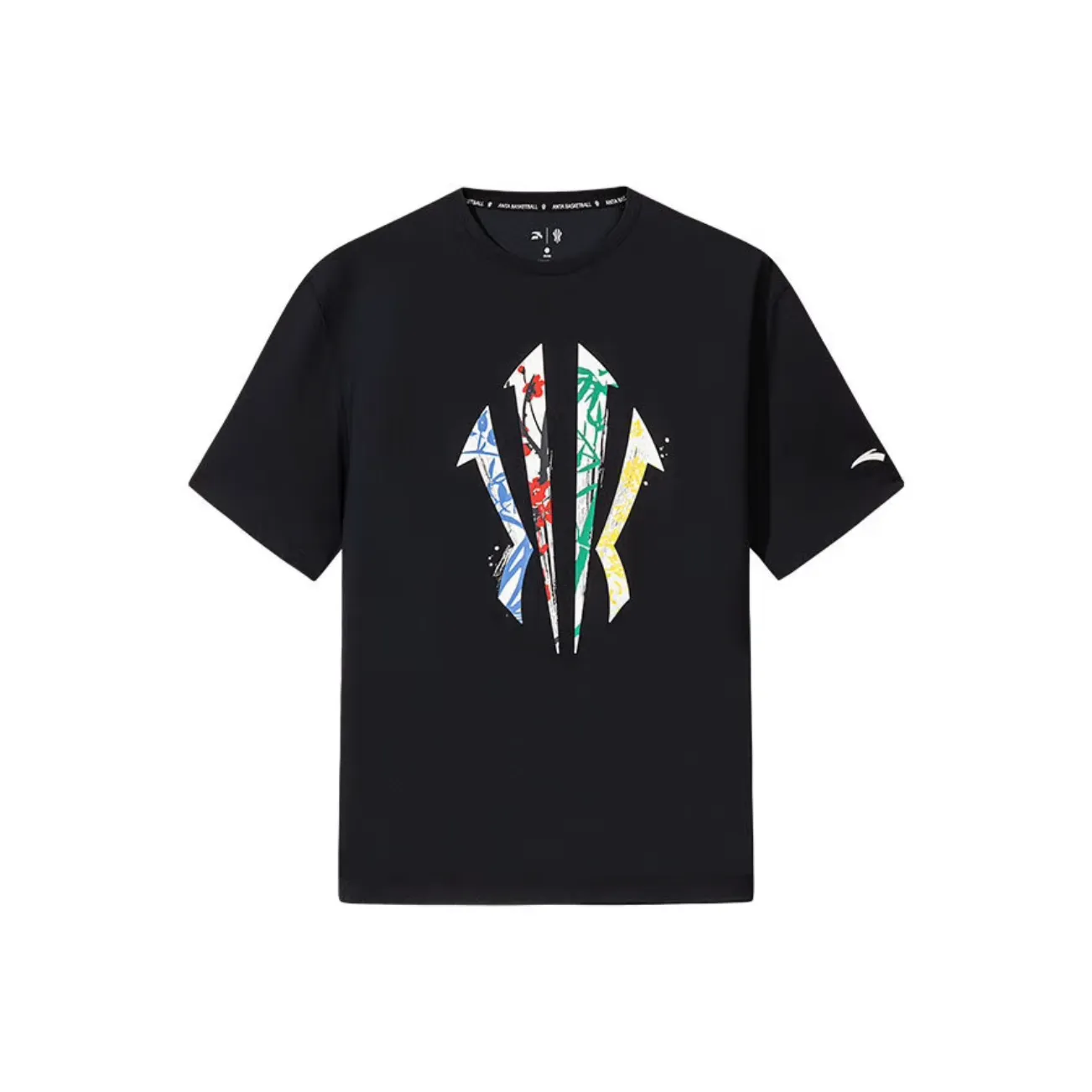 Anta Basketball Collection Irving Collection T-Shirt Унисекс Черный