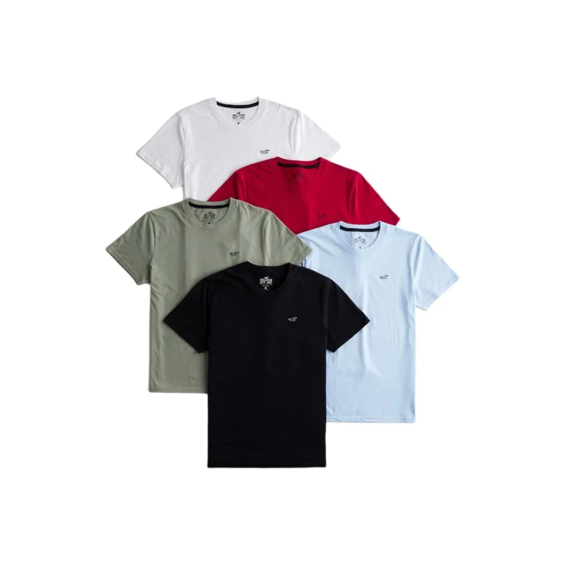 Hollister T-Shirt Men's Pack Of 5