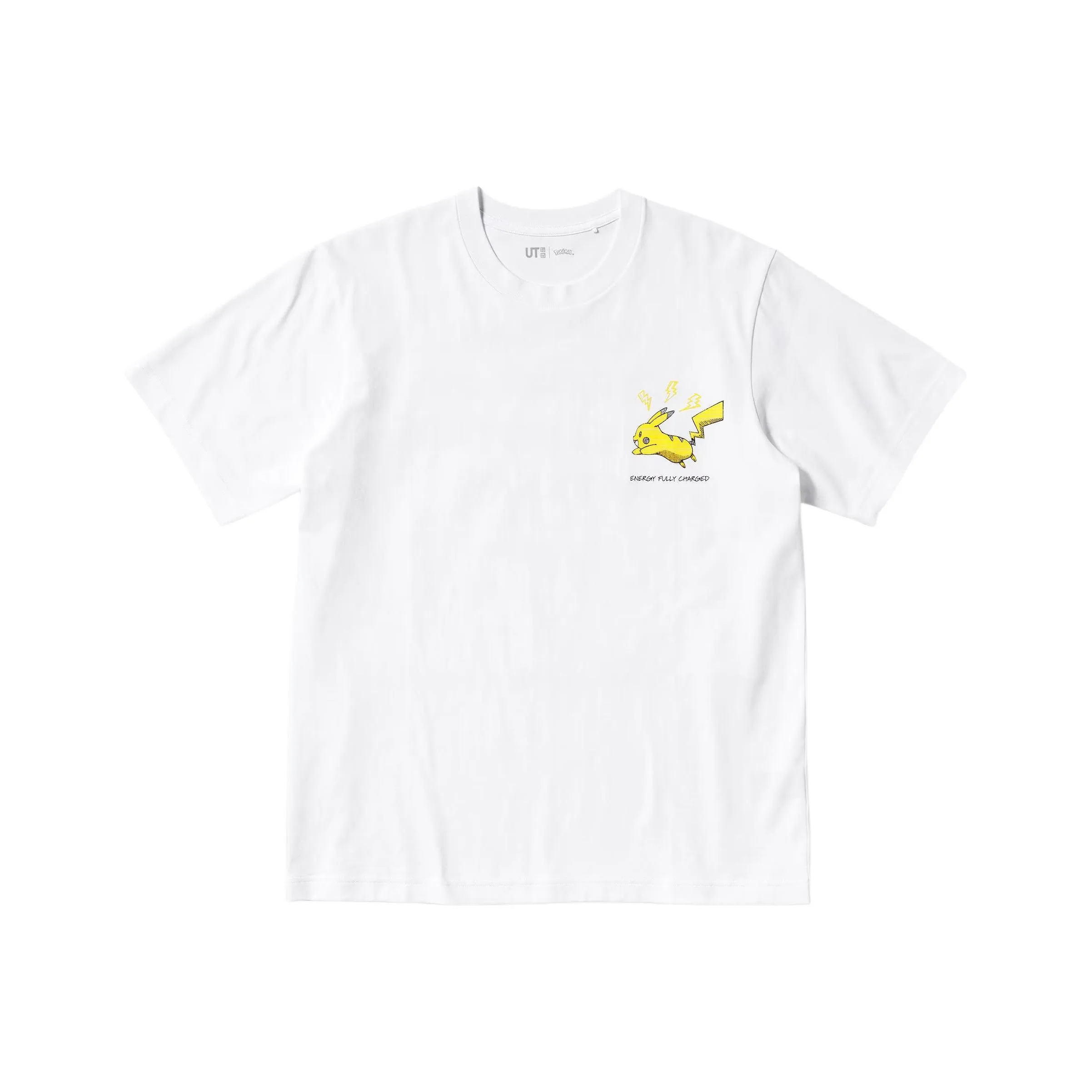 UNIQLO x Pokémon UNIQLO Покемон Co Branded Series T-Shirt Мужской Белый