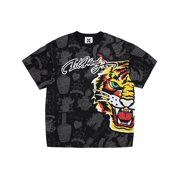 ED HARDY X T Shirt Unisex Black