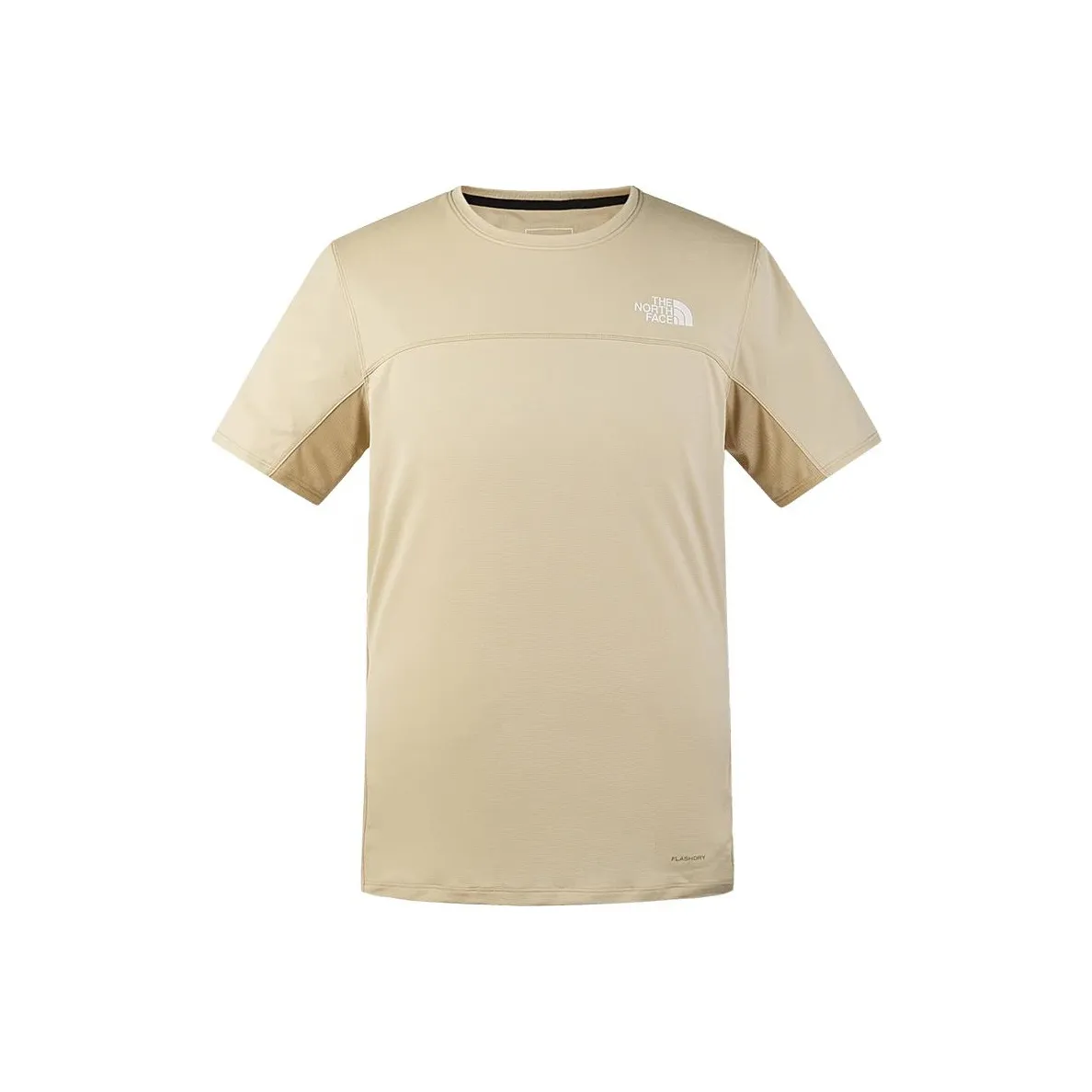 THE NORTH FACE Быстросохнущая футболка мужская бежево-желтая