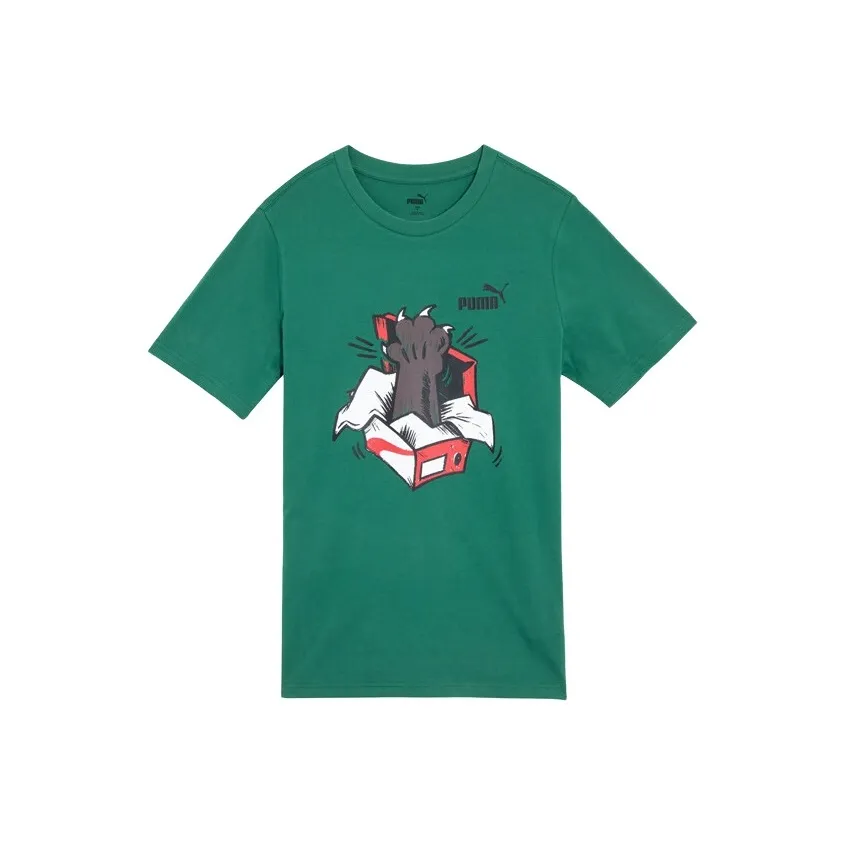 PUMA SNEAKER T-Shirts Men Dark Green