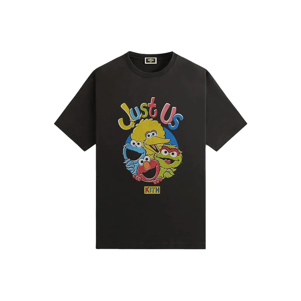 KITH X Sesame Street Just Us Vintage Tee