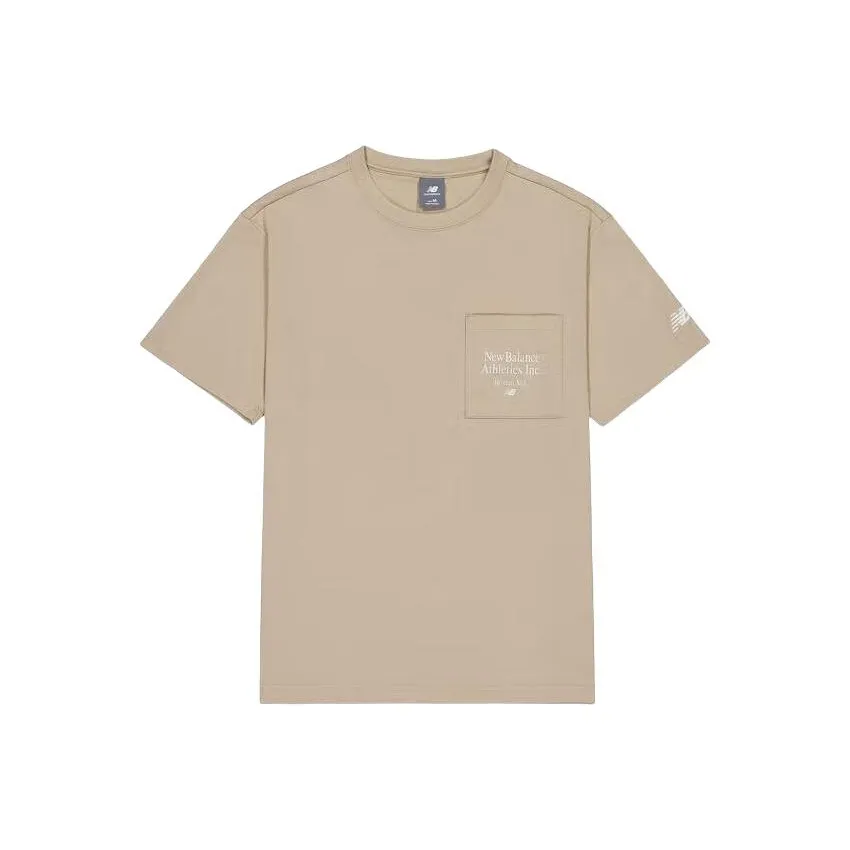 New Balance совместная футболка T Мужская Хаки