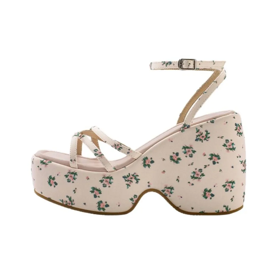 Wonderful Couple Little Cool Chili One Strap Sandals 10,5cm Women's Pink Прекрасная пара Little Cool Chili One Ремешок Сандалии 10,5 см Женские Розовые