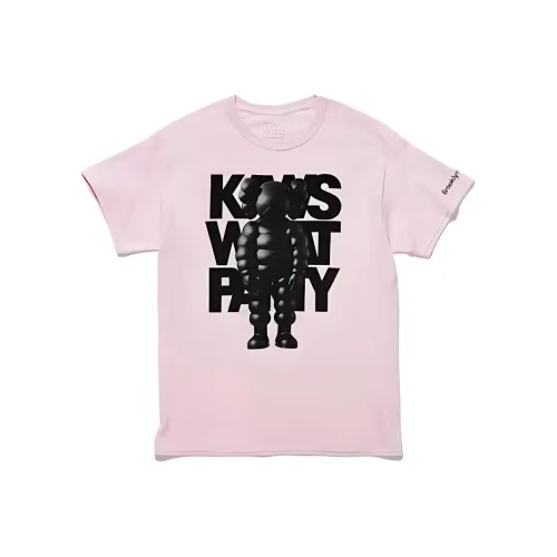 KAWS Розовый Мужские Рубашки
