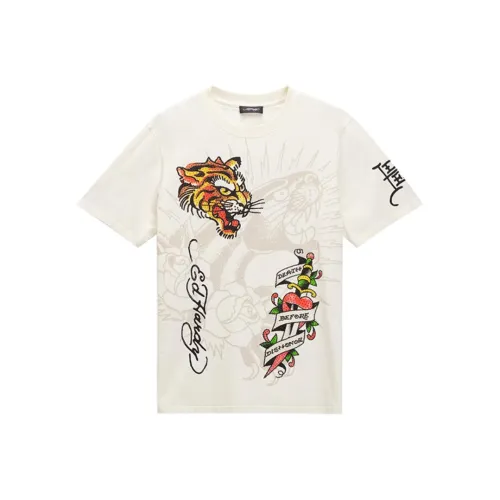 Ed Hardy Слоновая кость Мужские Рубашки