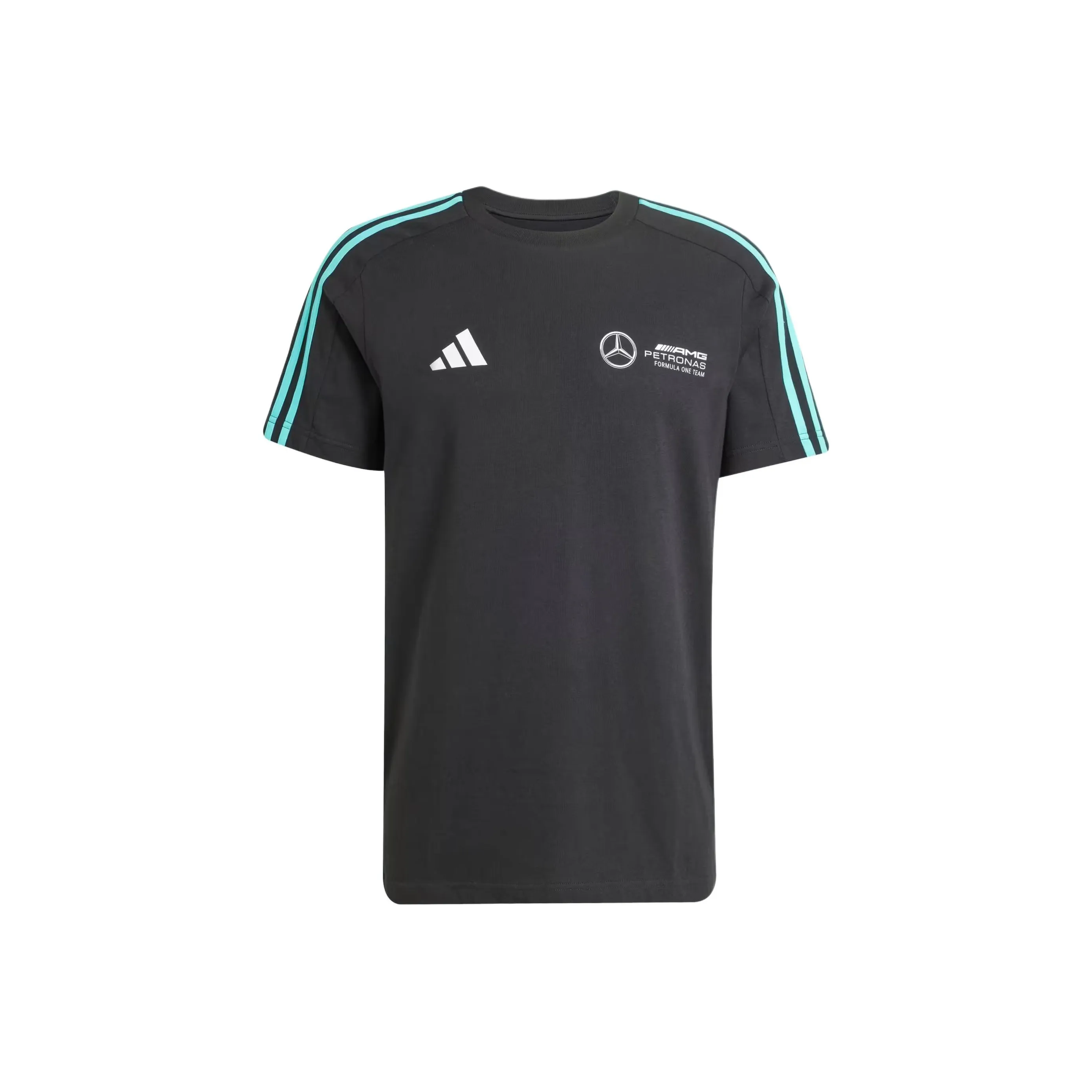 Adidas x Mercedes AMG Petronas F1 Team SS25 T-Shirt Мужской Черный