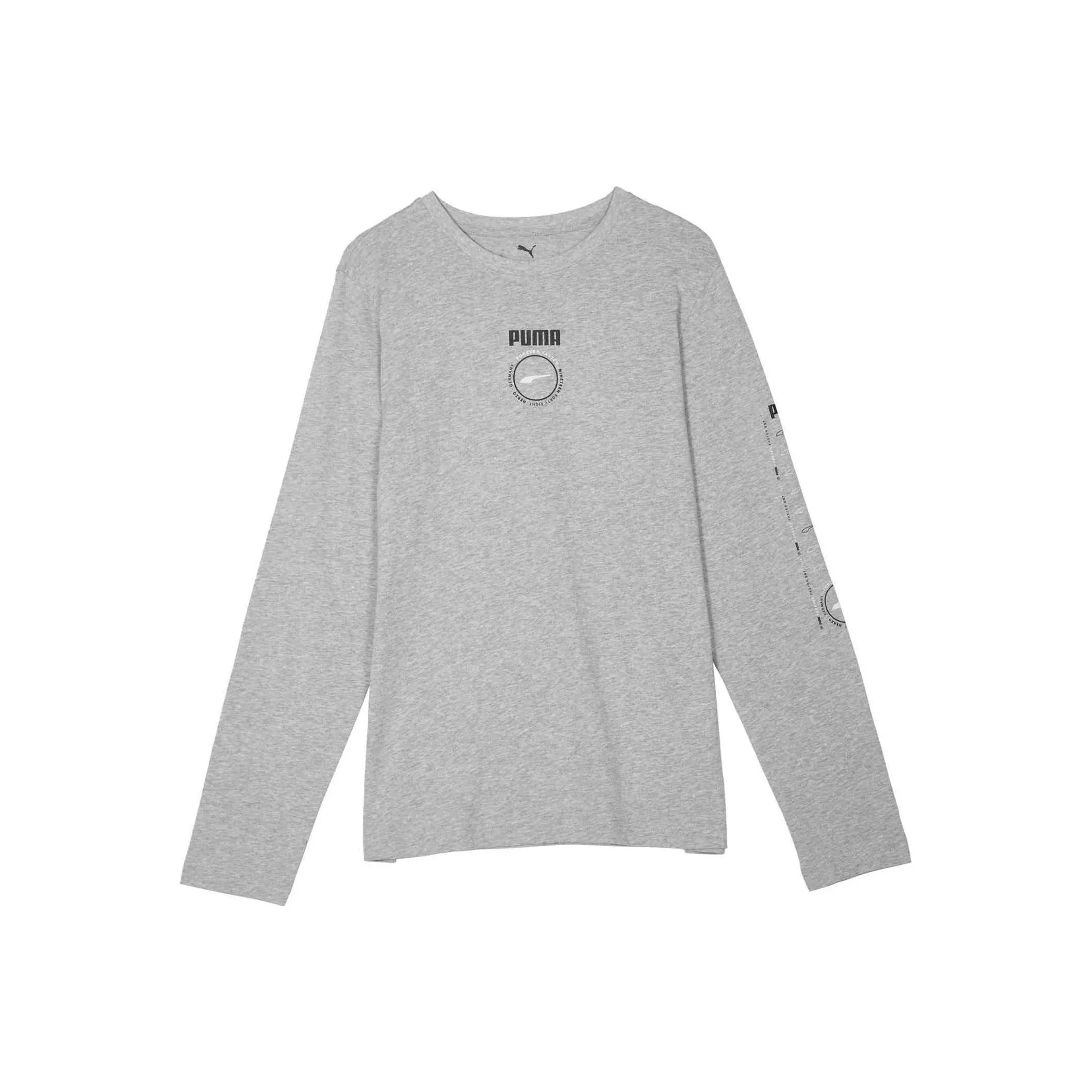 PUMA RAD CAL ДУГА РУБАШКА С ГРАФИЧЕСКИМ ДЕРЕВНЫМ СЕРЫМ