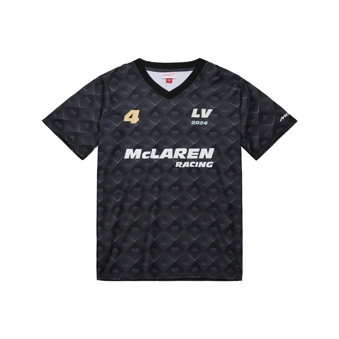 MITCHELL NESS x MAIKAILUN LIANMINGKUAN Т-рубашка Унисекс Черная