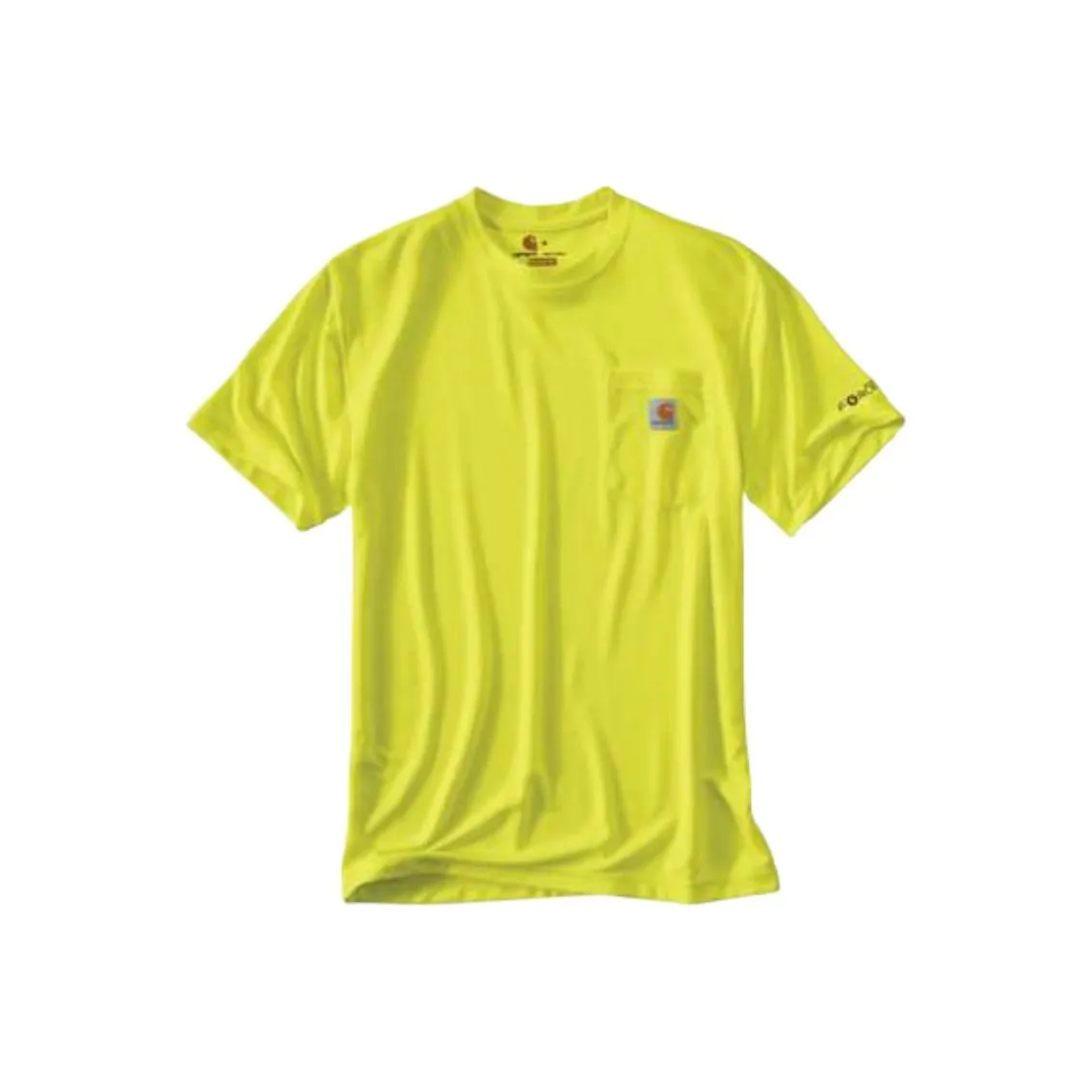 Carhartt T Shirt Men's Bright Yellow Green