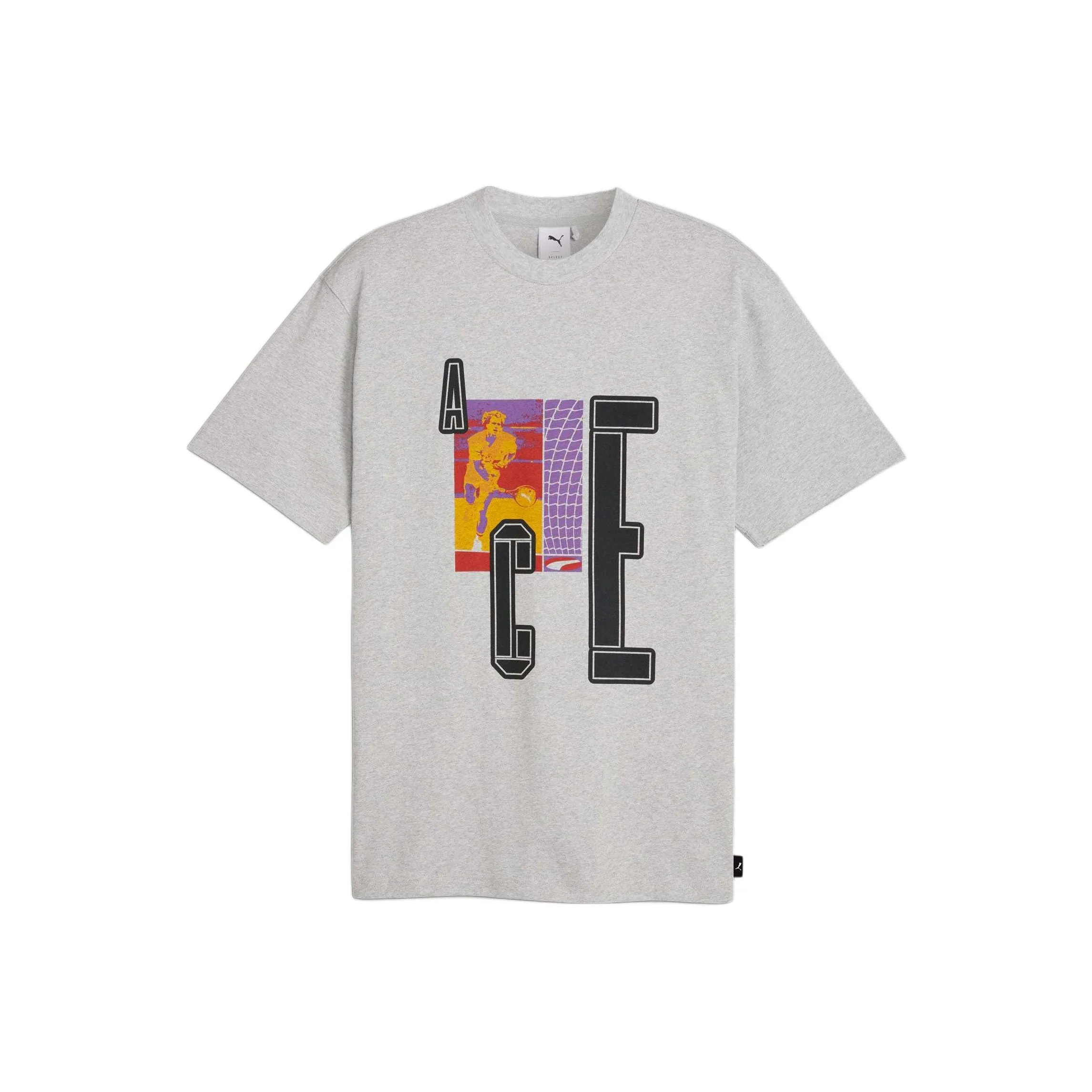 PUMA House Of Graphics Collection T Shirt Men's Gray