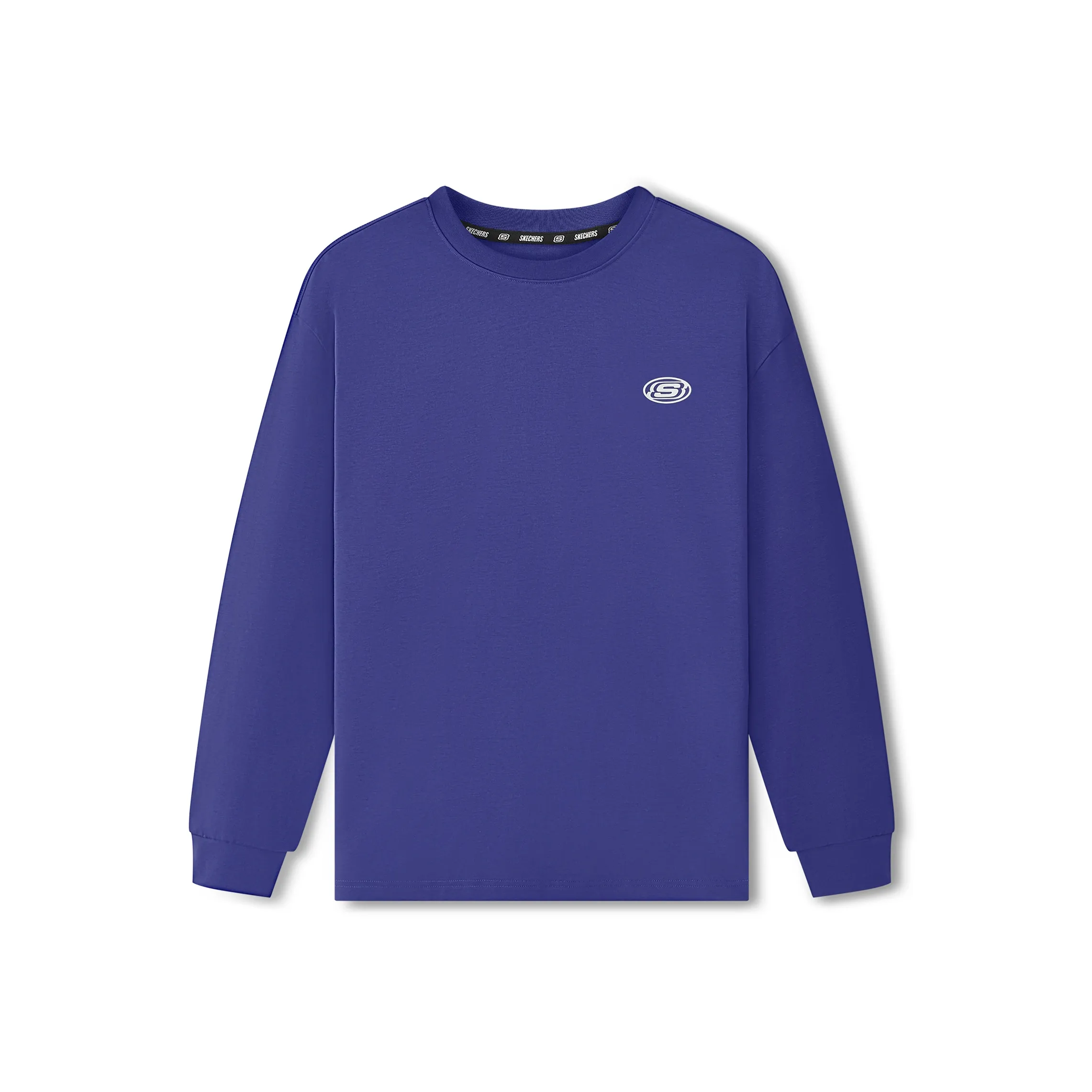 Skechers Sports Life Collection T-Shirt Унисекс Капитан Фиолетовый