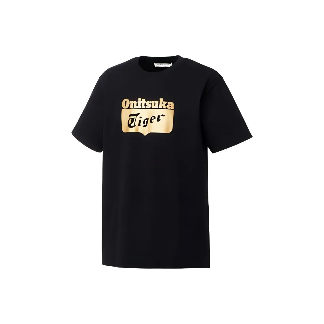 Onitsuka Tiger T Shirt Unisex Black Gold