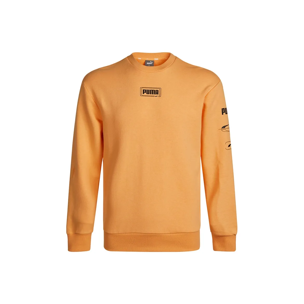 PUMA Orange Men's Hoodies