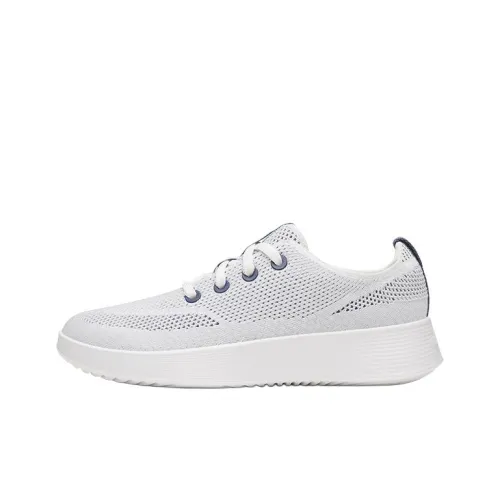 Allbirds Tree Runner Go Повседневная обувь Низкий верх Полярный белый Ночь OF Вишневый цветок Просмотр Многоцветный Мужской