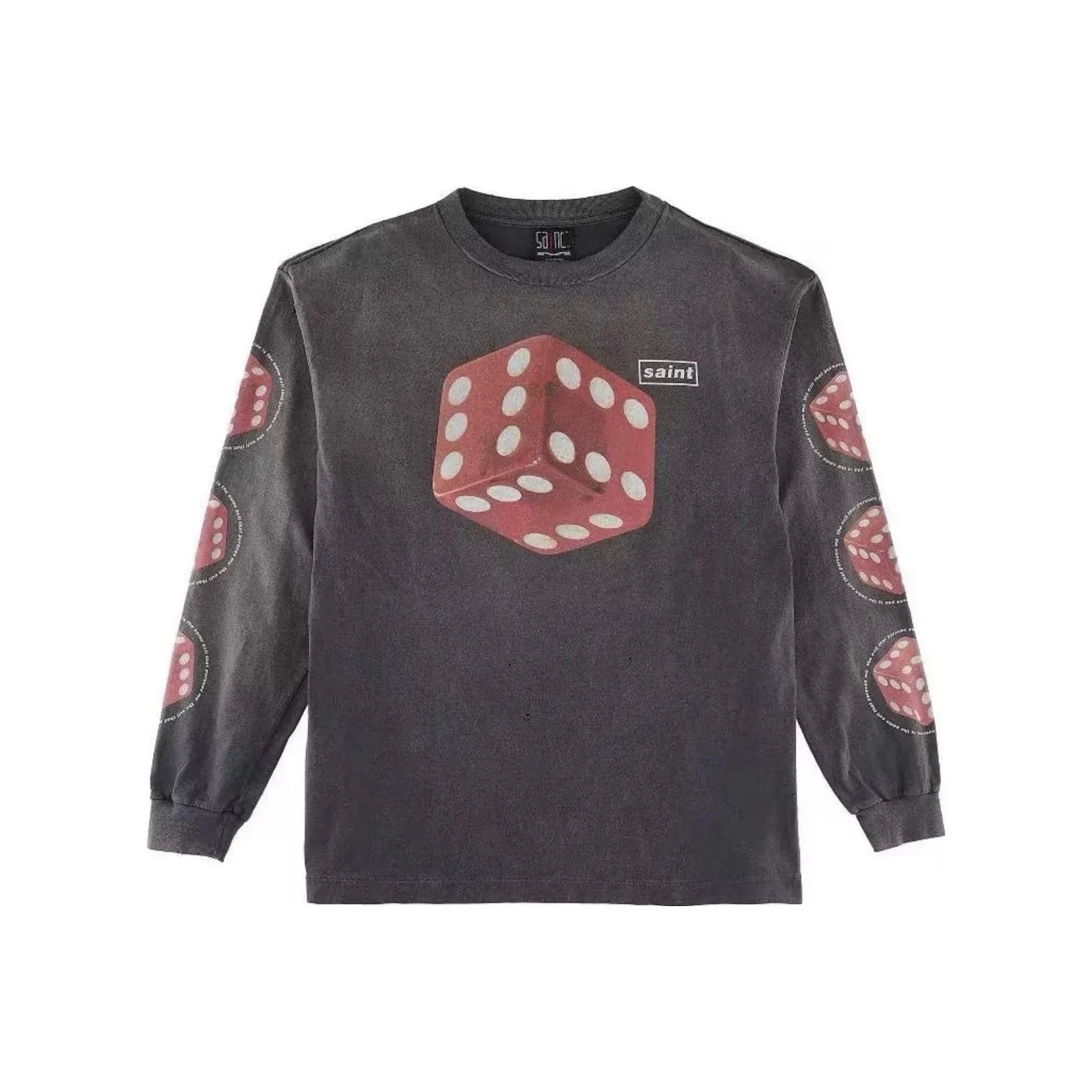 SAINT Mxxxxx Свитшот Мужской Угольный Серый