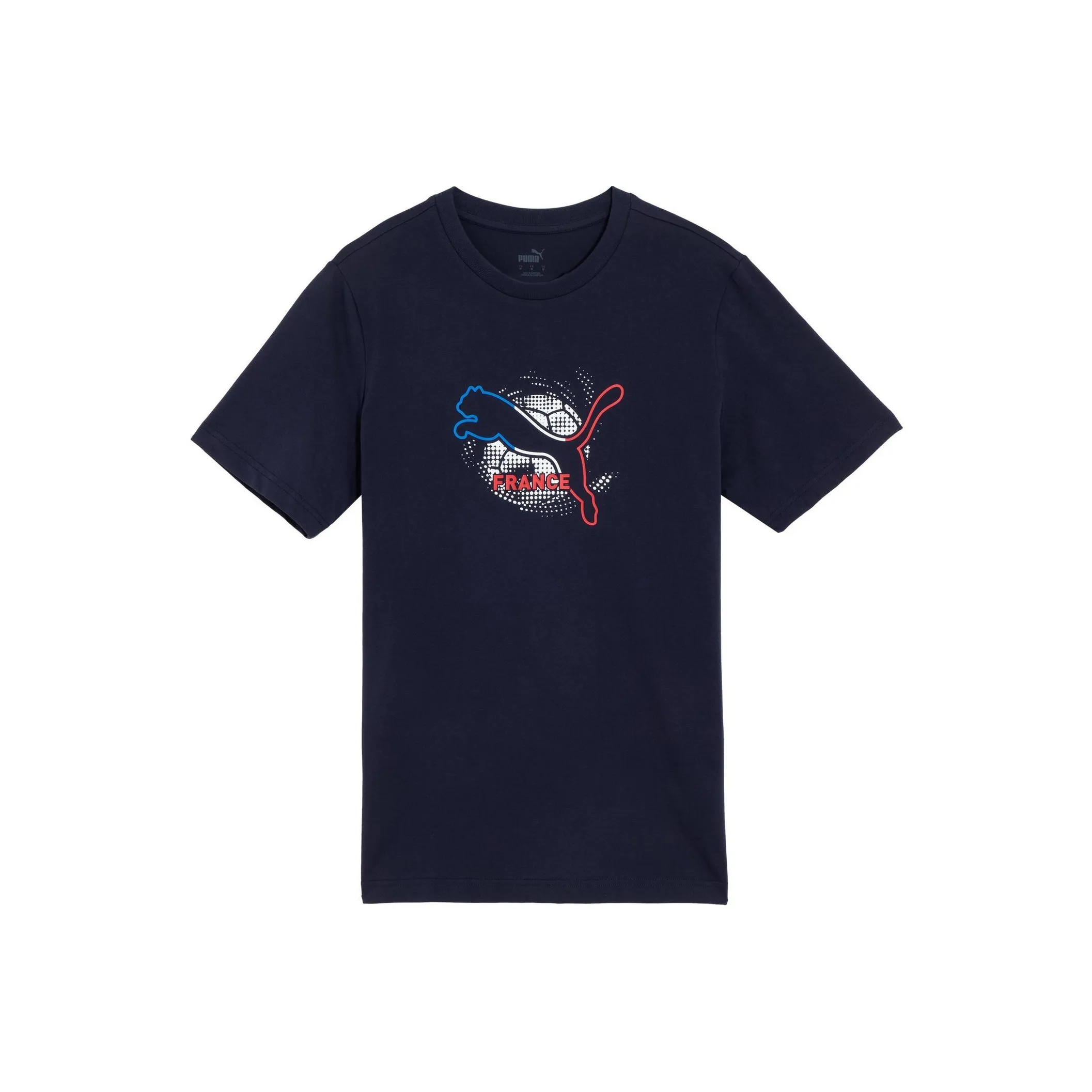 PUMA Fit T Shirts Men's Marine Blue