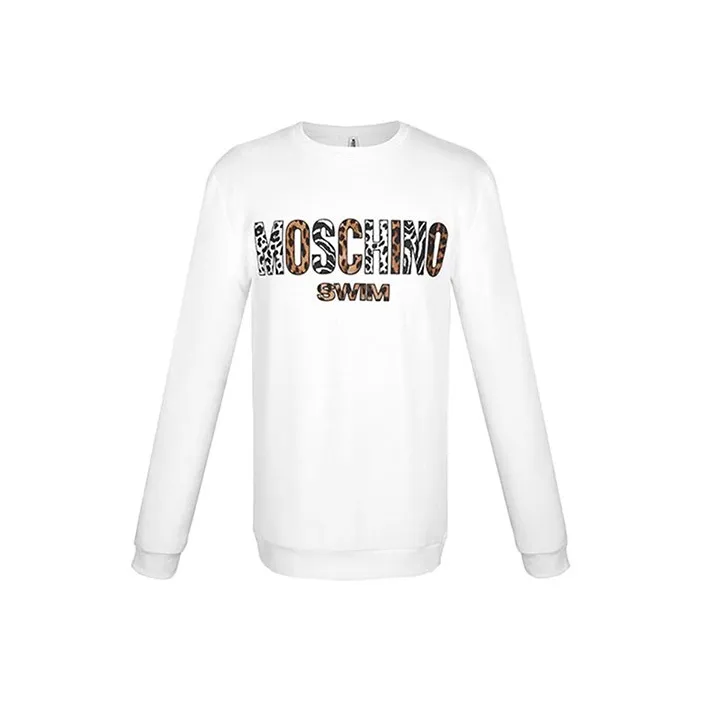 MOSCHINO Свитшот Унисекс Белый