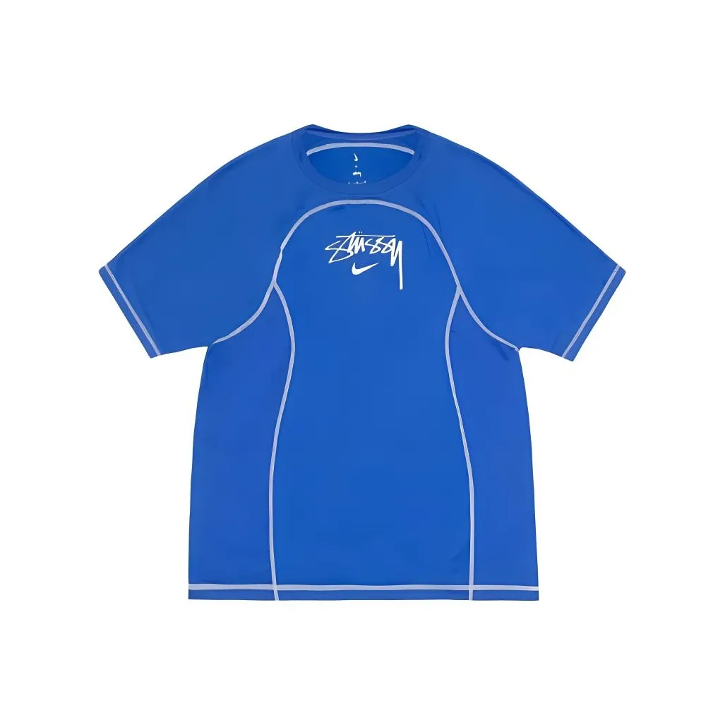 Nike x Stüssy SS24 T-Shirt Унисекс Синий