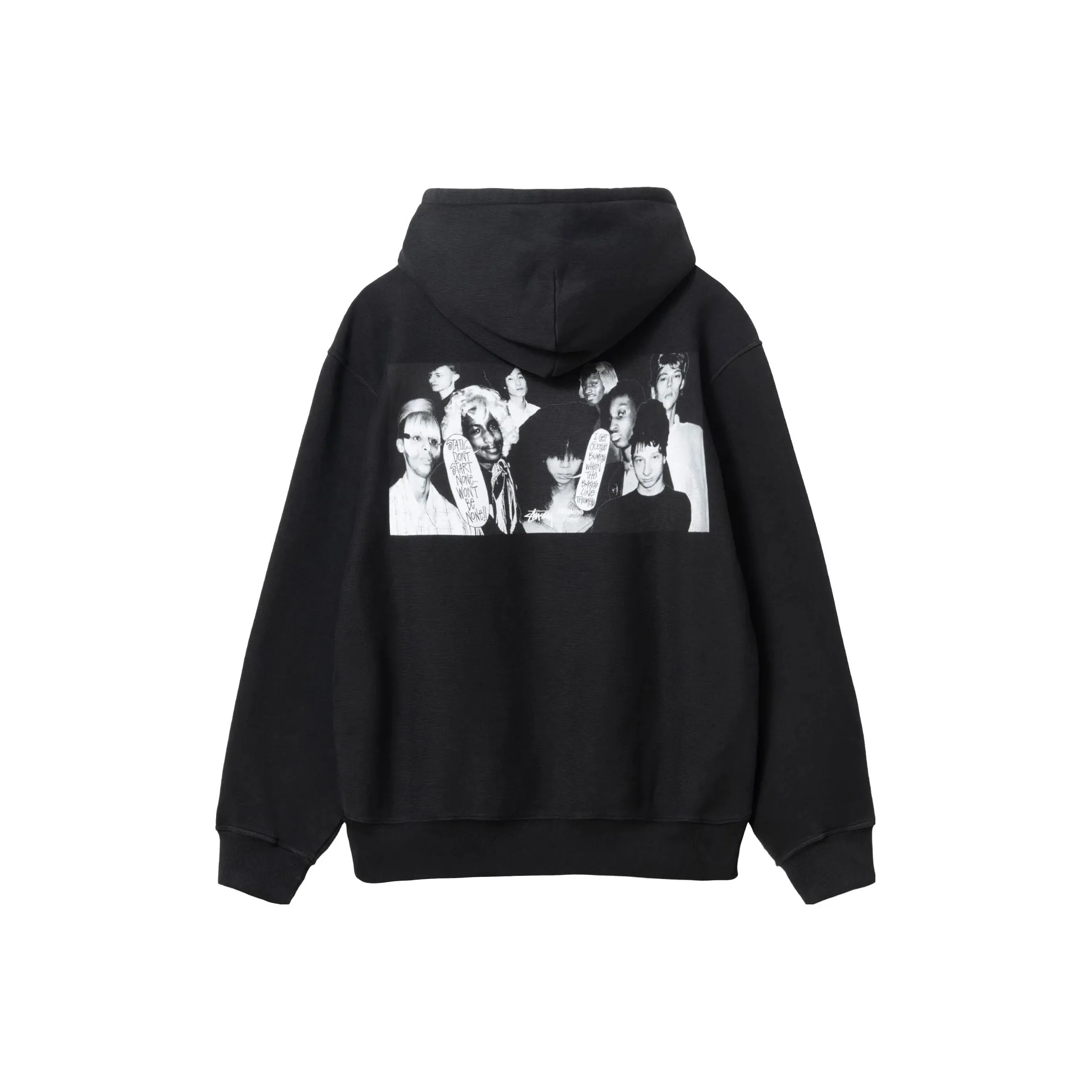 Stussy X Martine Rose Collage Pigment Dyed Hoodie