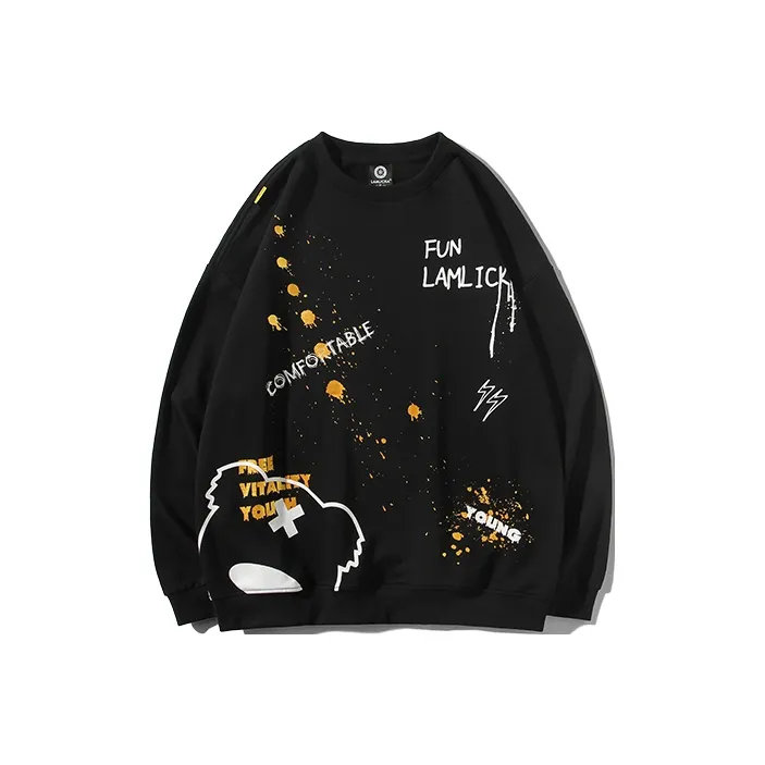 LAMLICKA Толстовка Унисекс Черный