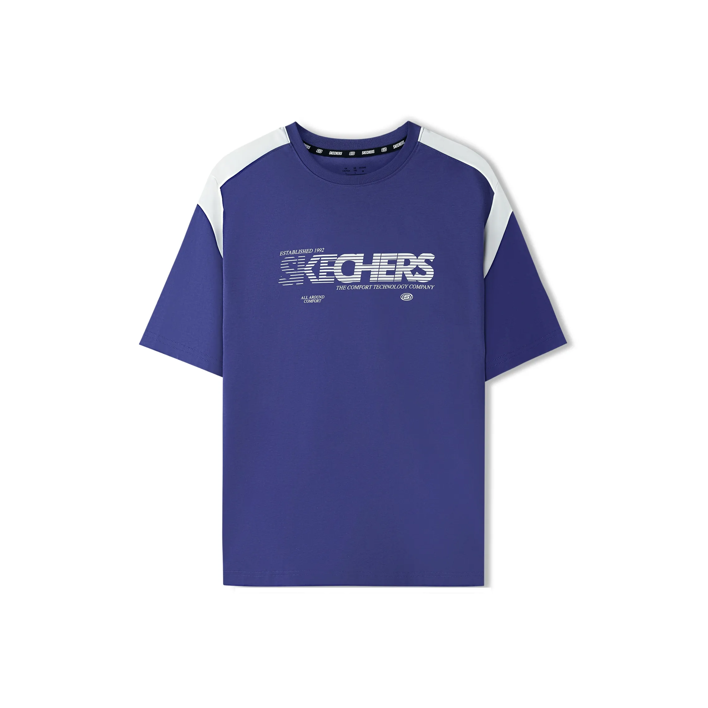 Skechers T-Shirt Унисекс Captain Purple