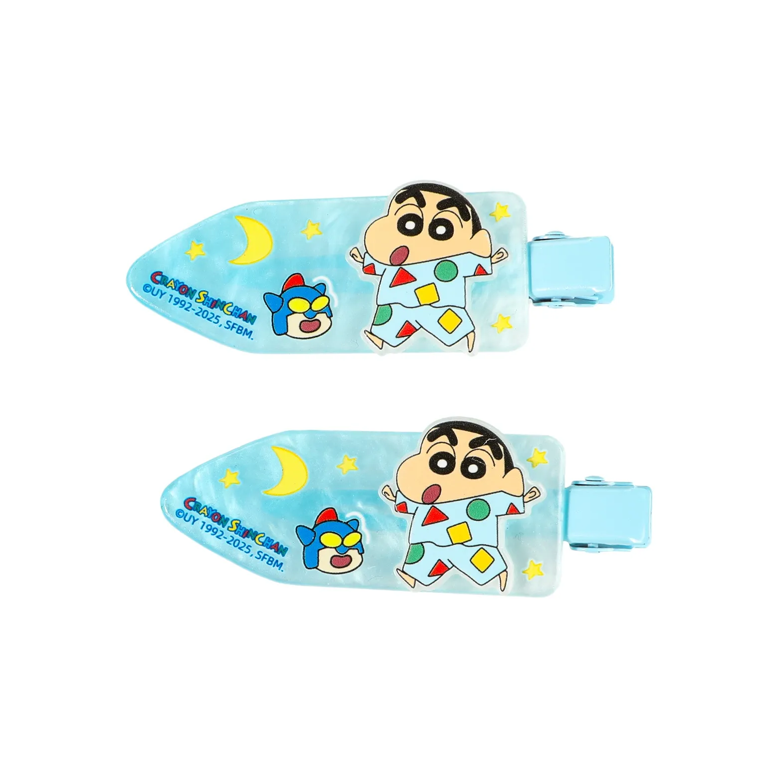 Crayon Shinchan Акриловые заколки для волос Унисекс