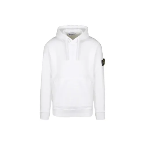 STONE ISLAND Белый Унисекс Свитшоты