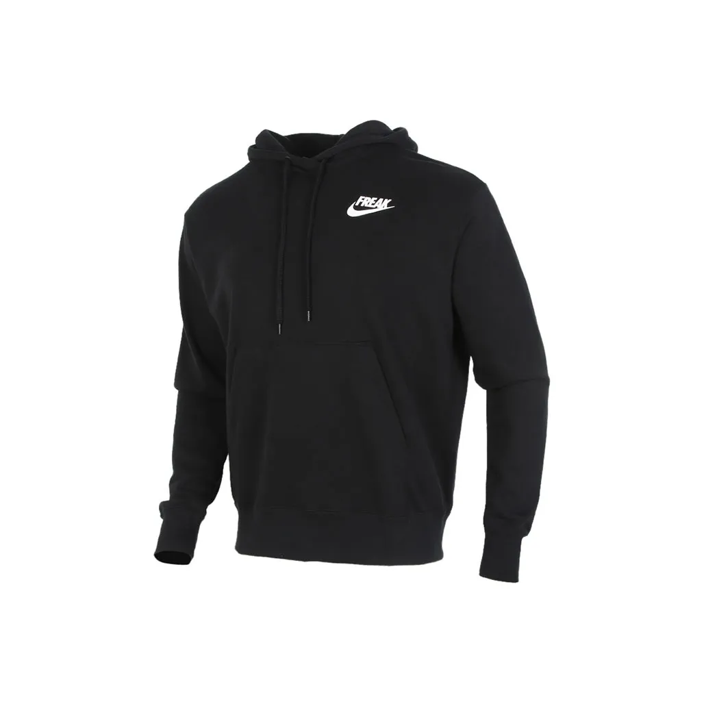 Nike Giannis Men's Alphabet Pullover Hooded Sweatshirt Black