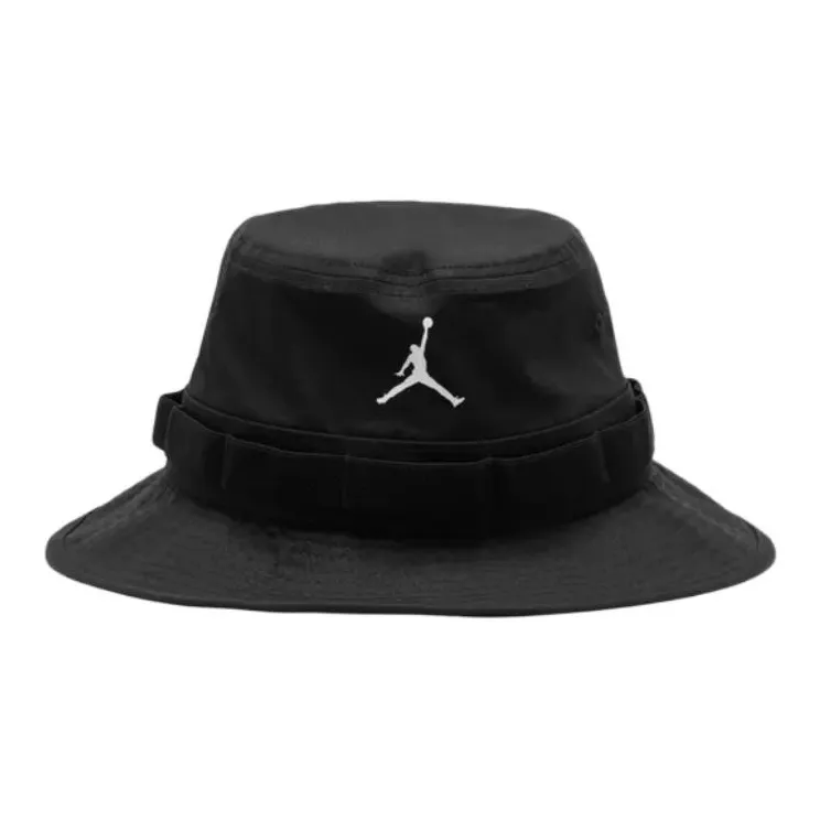 Nike Cotton Bucket Hats Мужской Черный