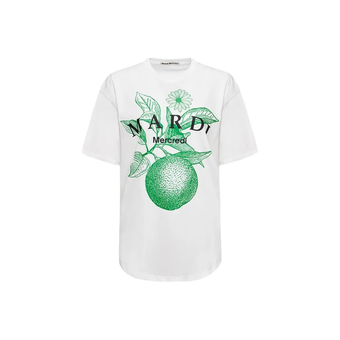 MARDI MERCREDI T-Shirt Unisex Bleach Mardi Green
